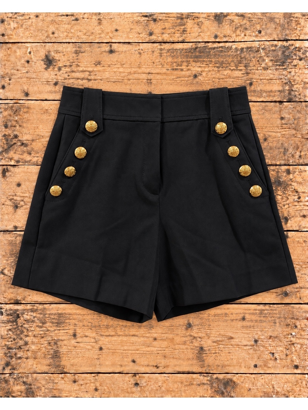 Size 2 Sailor Black shorts - WHBM